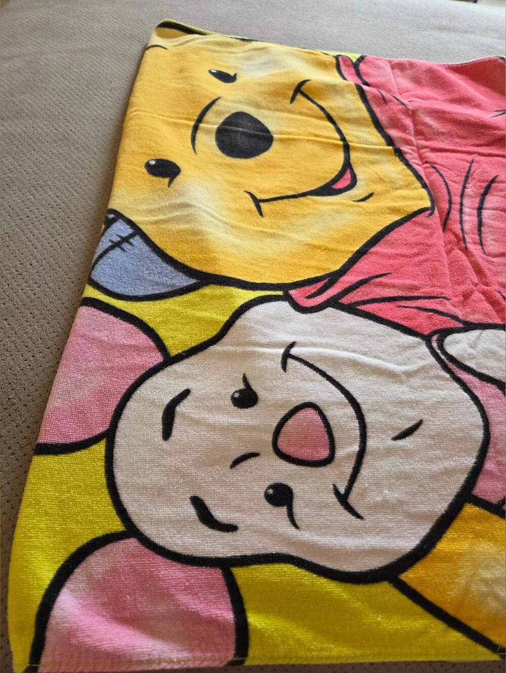 Disney Winnie the Pooh Beach Towel Piglet Eeyore Pool Swim Towel 56